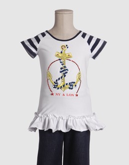 MONNALISA NY & LON TOPWEAR T-shirt maniche corte su YOOX.COM