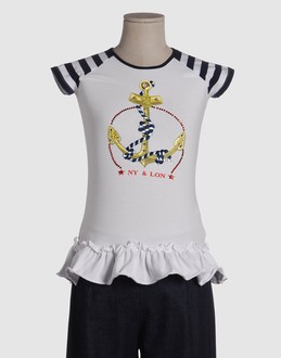 MONNALISA NY & LON TOPWEAR T-shirt maniche corte su YOOX.COM