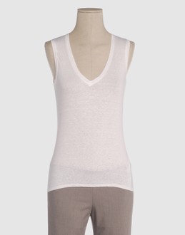 LAMBERTO LOSANI TOPWEAR T-shirt senza maniche su YOOX.COM