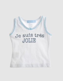 BLUMARINE BABY TOPWEAR T-shirt senza maniche su YOOX.COM