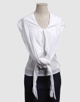 HUSSEIN CHALAYAN TOPWEAR T-shirt senza maniche su YOOX.COM