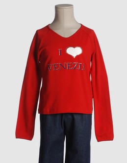MISS BLUMARINE JEANS TOPWEAR T-shirt maniche lunghe su YOOX.COM