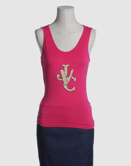 VERSACE JEANS COUTURE - TOPS - T-shirts sans manches - sur YOOX.COM