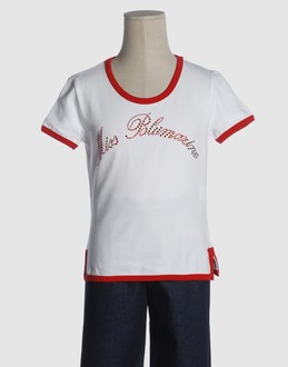 MISS BLUMARINE JEANS TOPWEAR T-shirt maniche corte su YOOX.COM