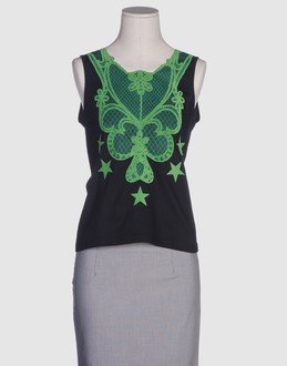 GIVENCHY - TOP WEAR - Sleeveless t-shirts - on YOOX.COM