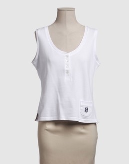 Burberry tops t-shirts sans manches