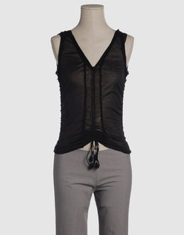 JEAN PAUL GAULTIER MAILLE FEMME TOPWEAR T-shirt senza maniche su