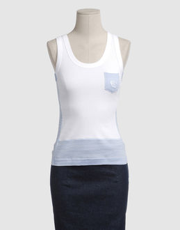 DOLCE &amp;amp; GABBANA - TOPS - T-shirts sans manches - sur YOOX.COM