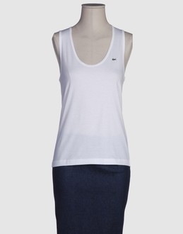 Lacoste tops t-shirts sans manches