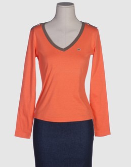 Lacoste tops t-shirts manches longues