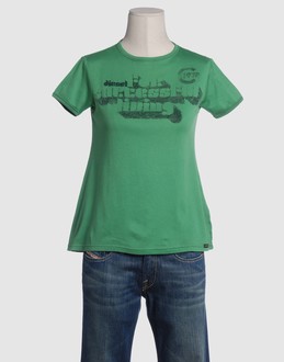 Confronta prezzi Diesel topwear t-shirt maniche corte su yoox.com