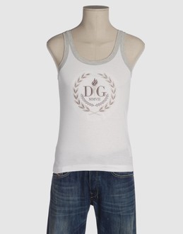 Dolce & gabbana tops t-shirts sans manches