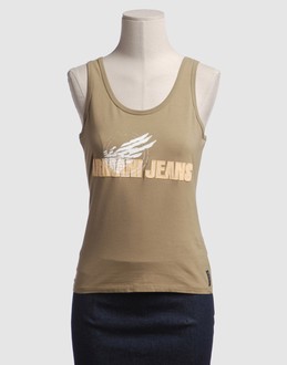 ARMANI JEANS - TOPS - T-shirts sans manches - sur YOOX.COM