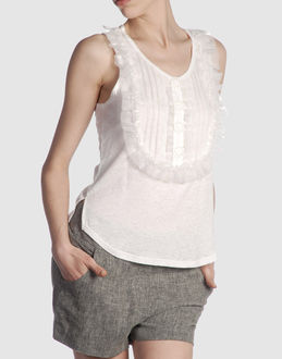 MANOUSH TOPWEAR T-shirt senza maniche su YOOX.COM