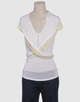HUSSEIN CHALAYAN TOPWEAR T-shirt senza maniche su YOOX.COM