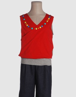 JEANS SIMONETTA TOPWEAR T-shirt senza maniche su YOOX.COM