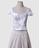 ALAIA - Short sleeve t-shirts