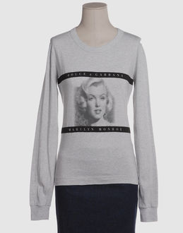 DOLCE &amp;amp; GABBANA - TOPS - T-shirts manches longues - sur YOOX.COM