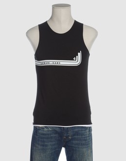 ARMANI JEANS - TOP WEAR - Sleeveless t-shirts - on YOOX.COM