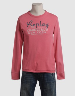 REPLAY - TOPS - T-shirts manches longues - sur YOOX.COM