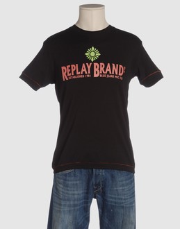 REPLAY - TOPS - T-shirts manches courtes - sur YOOX.COM
