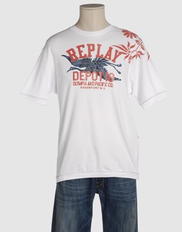 REPLAY - TOPS - T-shirts manches courtes - sur YOOX.COM