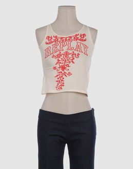 �?rmellose T-Shirts - REPLAY - BEI YOOX.COM