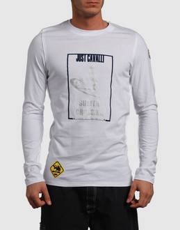 JUST CAVALLI BEACHWEAR TOPWEAR T-shirt maniche lunghe su YOOX.CO
