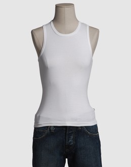 Confronta prezzi 40weft topwear t-shirt senza maniche su yoox.com