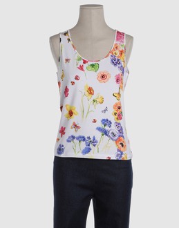 VERSACE JEANS COUTURE - TOPS - T-shirts sans manches - sur YOOX.COM