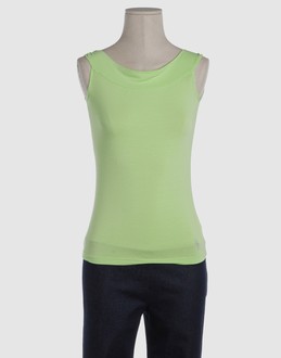 VERSACE JEANS COUTURE TOPWEAR T-shirt senza maniche su YOOX.COM