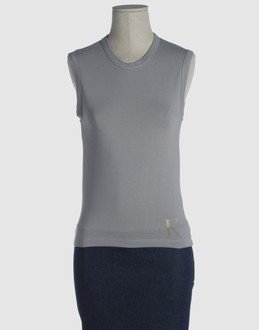Ck calvin klein tops t-shirts sans manches