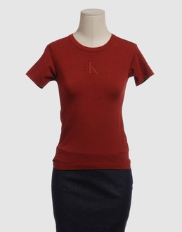 CALVIN KLEIN - TOPS - T-shirts manches courtes - sur YOOX.COM