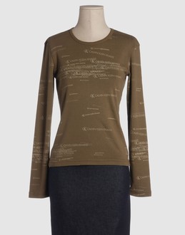 CALVIN KLEIN KHAKIS - TOPS - T-shirts manches longues - sur YOOX.COM