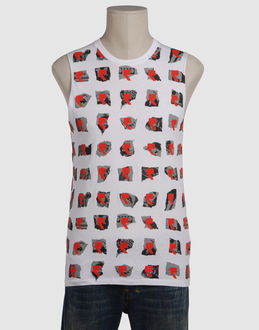 Raf by raf simons tops t-shirts sans manches