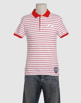Piqu? - Single pocket - 3 buttons - Side slit hemline - Embroidered logo - Striped detailing -