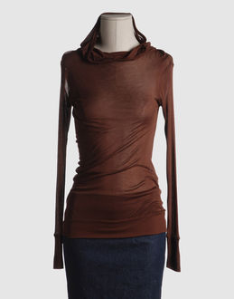 Y'S YOHJI YAMAMOTO - Women - TOPS & TEES - Long sleeve t-shirts on YOOX.COM