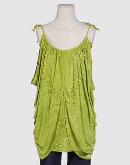 Jersey - Self-tie closure - Lined interior - Frills - Drapped detailing -