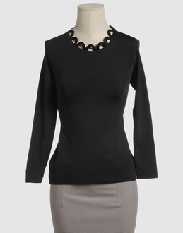CHEAP & CHIC MOSCHINO TOPWEAR T-shirt maniche lunghe su YOOX.COM