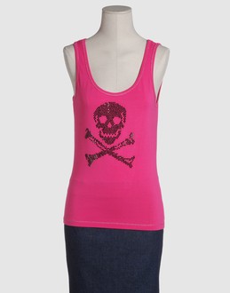 AMOR & PSYCHE TOPWEAR T-shirt senza maniche su YOOX.COM