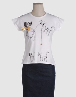 Confronta prezzi Rose a pois topwear t-shirt maniche corte su yoox.com