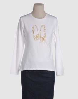 Confronta prezzi Rose a pois topwear t-shirt maniche lunghe su yoox.com