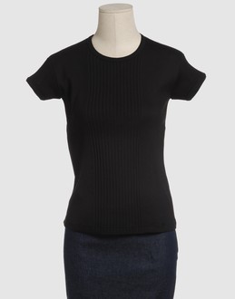 Simplement tricot tops t-shirts manches courtes