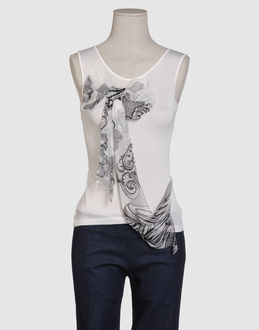JOHN GALLIANO TOPWEAR T-shirt senza maniche su YOOX.COM