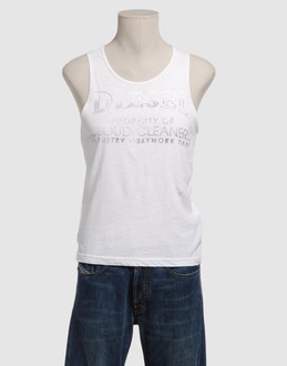 DIESEL - TOP WEAR - Sleeveless t-shirts - on YOOX.COM