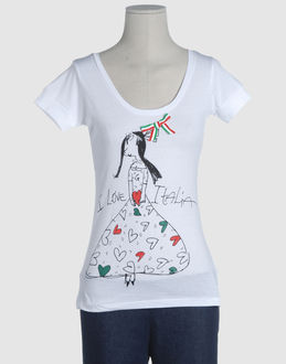 ROSE A POIS TOPWEAR T-shirt maniche corte su YOOX.COM