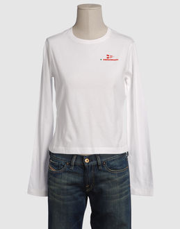 PRADA LUNA ROSSA - TOP WEAR - Long sleeve t-shirts - on YOOX.COM