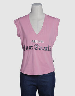 Confronta prezzi Just cavalli topwear t-shirt senza maniche su yoox.com