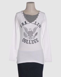 Confronta prezzi Franklin & marshall topwear t-shirt maniche lunghe su yoox.com