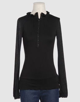Confronta prezzi Denny rose topwear t-shirt maniche lunghe su yoox.com